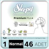 Sleepy Bio Natural Premium Plus Hijyenik Ped Mega Normal 46 Adet