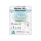 Sleepy Bio Natural Premium Plus Mega Paket Normal 46 Adet Hijyenik Ped