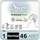 Sleepy Bio Natural Premium Plus Mega Paket Normal 46x4 184 Adet Hijyenik Ped