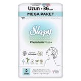 Sleepy Bio Natural Premium Plus+ Uzun 36'Lı (5'Li Paket)