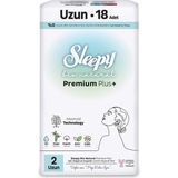 Sleepy Bio Süper Eco Uzun Hijyenik Ped 18'Li (5'Li Paket)