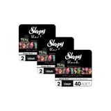Sleepy Black Premium Plus Hijyenik Ped Uzun 120 Adet Ped