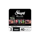 Sleepy Black Premium Plus Hijyenik Ped, Uzun, 2 Uzun 40 Adet
