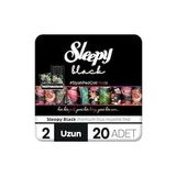 Sleepy Black Premium Plus Uzun 20x Hijyenik Ped
