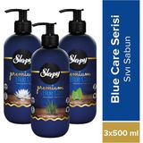 Sleepy Blue Care Seri Premium Doğal Lotus Çiçeği Deniz Yosunu Su Nane 500 ml Sıvı Sabun