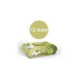 Sleepy Doğal Zeytinyağı Ve Pamuklu Bebek Islak Mendil 12 X 90'Lı