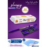 Sleepy Easy Clean Arap Sabunu Katkılı Mopa Uyumlu Yer Temizlik Havlusu 50 Yaprak Mop Aparatı İntermop Slim Bez