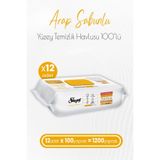 Sleepy Easy Clean Arap Sabunu Katkılı Yüzey Temizlik Havlusu 100' Lü X 2 Adet