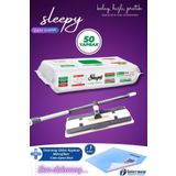 Sleepy Easy Clean Beyaz Sabun Katkılı Mopa Uyumlu Yer Temizlik Havlusu 50 Yaprak + Mop Aparatı + Slim Bez