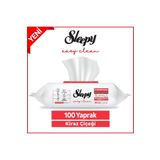 Sleepy Easy Clean Kiraz Çiçeği Yüzey Temizlik Havlusu&mendili 100 Yaprak