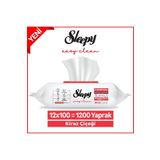 Sleepy Easy Clean Kiraz Çiçeği Yüzey Temizlik Havlusu&mendili 12x100 (1200 YAPRAK)