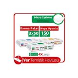 Sleepy Easy Clean Mopa Uyumlu Yer Temizlik Havlusu&mendili Karma Paket 3x50 (150 YAPRAK)