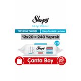 Sleepy Easy Clean Okyanus Tazeliği Yüzey Temizlik Havlusu Çanta Boy 12x20 (240 Yaprak)