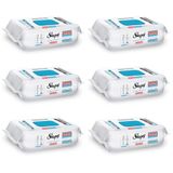 Sleepy Easy Clean Okyanus Tazeliği Yüzey Temizlik Havlusu Çanta Boy 6x20 (120 Yaprak)