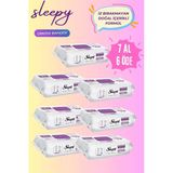 Sleepy Easy Clean Orkide Bahçesi Yüzey Temizlik Havlusu 100 Yaprak 7 Al 6 Öde