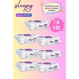 Sleepy Easy Clean Orkide Bahçesi Yüzey Temizlik Havlusu Mendili - 100 Yaprak 7 Al 6 Öde