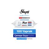 Sleepy Easy Clean Premium Çamaşır Suyu Katkılı Yüzey Temizlik Havlusu Mendili 100 Yaprak