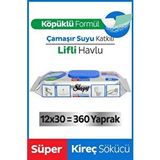 Sleepy Easy Clean Süper Kireç Sökücü Yüzey Temizlik Havlusu ve mendili 12x30 (360 Yaprak)