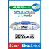 Sleepy Easy Clean Süper Kireç Sökücü Yüzey Temizlik Havlusu&Mendili 30 Yaprak