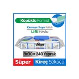 Sleepy Easy Clean Süper Kireç Sökücü Yüzey Temizlik Havlusu&Mendili 8x30 (240 Yaprak)