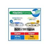 Sleepy Easy Clean Süper Yağ Çözücü ve kireç Sökücü Yüzey Temizlik Havlusu ve mendili 4x30 (120 Yaprak)