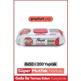 Sleepy Easy Clean Süper Yüzey Temizlik Mutfak Havlusu&mendili Greyfurt Yağlı 4x50 (200 YAPRAK)