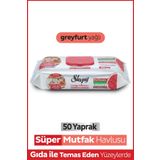 Sleepy Easy Clean Süper Yüzey Temizlik Mutfak Havlusu&Mendili Greyfurt Yağlı 50 Yaprak
