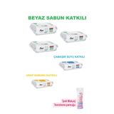 Sleepy Easy Clean Yüzey Temizlik Havlusu 100 Lü 5 Paket (500 Yaprak) Pamuk Hediye
