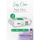 Sleepy Easy Clean Yüzey Temizlik Havlusu 100' Lü X 3 Adet Ve Mobilya Cilası Lavanta