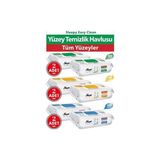 Sleepy Easy Clean Yüzey Temizlik Havlusu 100 Yaprak Bahar Esintisi Kokusuyla Koruma ve Temizlik İçin