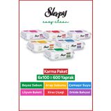 Sleepy Easy Clean Yüzey Temizlik Havlusu & Mendili 6X100 Karma Paket