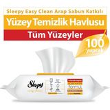 Sleepy Easy Clean Yüzey Temizlik Havlusu&mendili 100 Yaprak - Arap Sabunlu