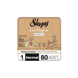 Sleepy Ecologic Premium Plus 80 Adet Normal Günlük Ped