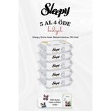 Sleepy Extra Islak Bebek Havlusu 90 Adet 5 Al 4 Öde ve Rosie Pamuk - 1