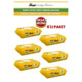 Sleepy Extra Yüzey Temizlik Havlusu Doğal Limon Yağı 6x100 Yaprak