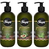 Sleepy Green Care Seri Premium Doğal Aloe Vera Avokado Adaçayı 500 ml Sıvı Sabun