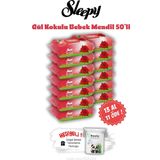 Sleepy Gül Kokulu 13 AL 11 ÖDE Islak Bebek Mendil 50'li ve ROSIE