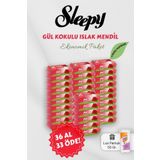 Sleepy Gül Kokulu Bebek Mendili 36 AL 33 Öde Hediyeli