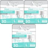 Sleepy Hasta Bezi Yetişkin Emici Külot L - Büyük - Large 90 Adet (3pk*30) - Beyaz