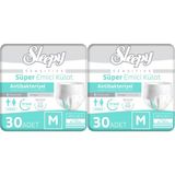 Sleepy Hasta Bezi Yetişkin Emici Külot M - Orta - Medium 60 Adet (2pk*30) - Beyaz