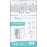 Sleepy Hasta Bezi Yetişkin Emici Külot S - Küçük - Small 30 Adet Tekli Pk - Beyaz