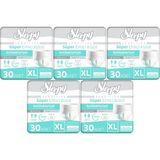 Sleepy Hasta Bezi Yetişkin Emici Külot Xl - Ekstra Büyük - Extra Large 150 Adet (5pk*30) - Beyaz
