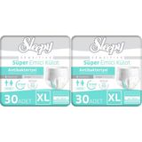 Sleepy Hasta Bezi Yetişkin Emici Külot Xl - Ekstra Büyük - Extra Large 60 Adet (2pk*30) - Beyaz