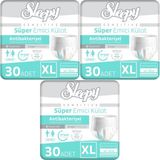 Sleepy Hasta Bezi Yetişkin Emici Külot Xl - Ekstra Büyük - Extra Large 90 Adet (3pk*30) - Beyaz
