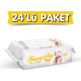 Sleepy Islak Mendil 90'lı Paket 2160 Yaprak Bebekler İçin Dermatolojik Olarak Test Edilmiş