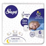 Sleepy Lavanta Yağlı No:6 XLarge 60 Adet Gece Külotu Bebek Bezi