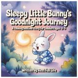 Sleepy Little Bunny's Goodnight Journey: A Calming Bedtime Story for Toddlers Ages 2-5 About Saying Goodnight to Forest Friends Sweet Dreams Picture Book for Kids