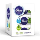 Sleepy Makyaj Temizleme Mendili Bamboo 20 Yaprak 3 Paket Makyaj Temizleme (3