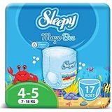 Sleepy Mayo Külot Bez 5 Numara Junior 17 Adet - 0: 0 - 3 kg Yenidoğan / 50'li