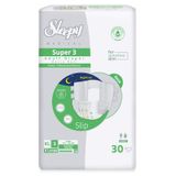 Sleepy Medical Süper 3 Belbantlı XL 30 Adet | 3700 ML Çok Yüksek Emici Hasta Bezi